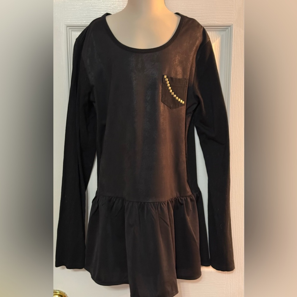 Blu by blu Black Tunic Sz 14